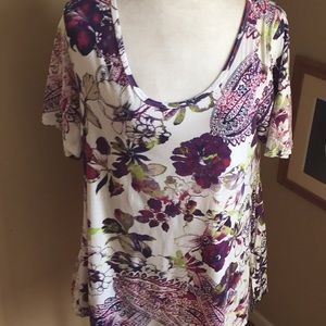 Flower lularoe shirt